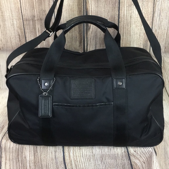 Coach Other - Coach black nylon Voyager Travel Duffel Gym Bag